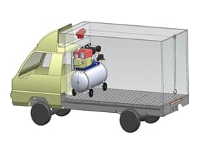 野外維修服務車