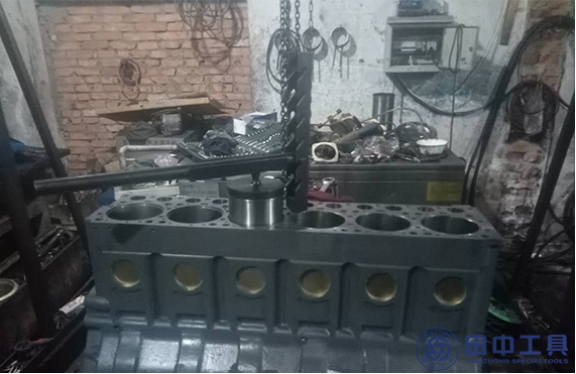 缸套壓入工具場景使用圖片 缸套壓入工具場景使用圖片