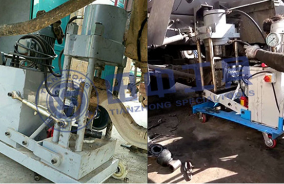 田中轉向節(jié)立軸拆裝機客戶使用圖片 田中轉向節(jié)立軸拆裝機客戶使用圖片