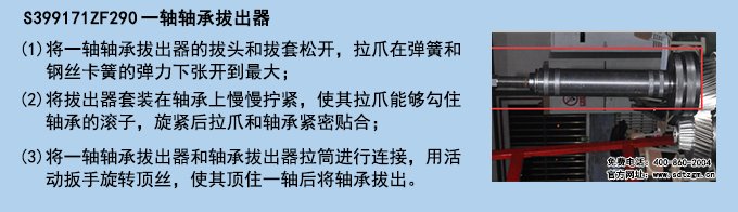 S399171ZF290一軸軸承拔出器 S399171ZF290一軸軸承拔出器