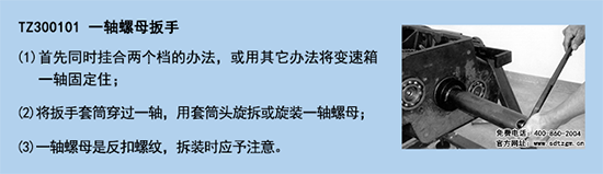 TZ300101 一軸螺母扳手 TZ300101 一軸螺母扳手