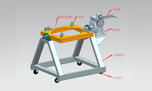 主減翻轉(zhuǎn)架 主減翻轉(zhuǎn)架