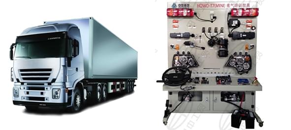 卡車電氣系統(tǒng)培訓(xùn)教學(xué)展具