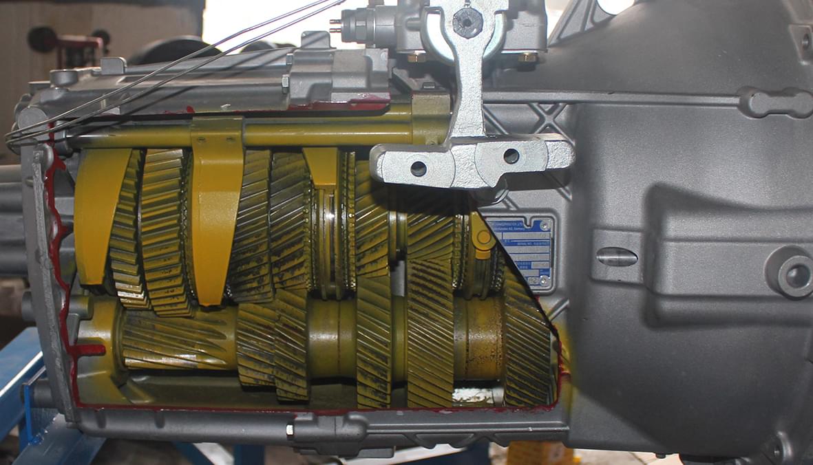 卡車變速箱剖面教具 卡車變速箱剖面教具